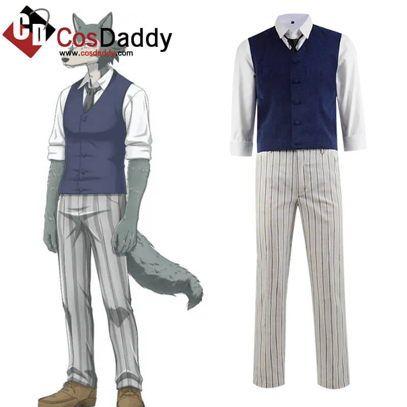 Beastars Legoshi Cosplay Costume Men Full Set For Sale